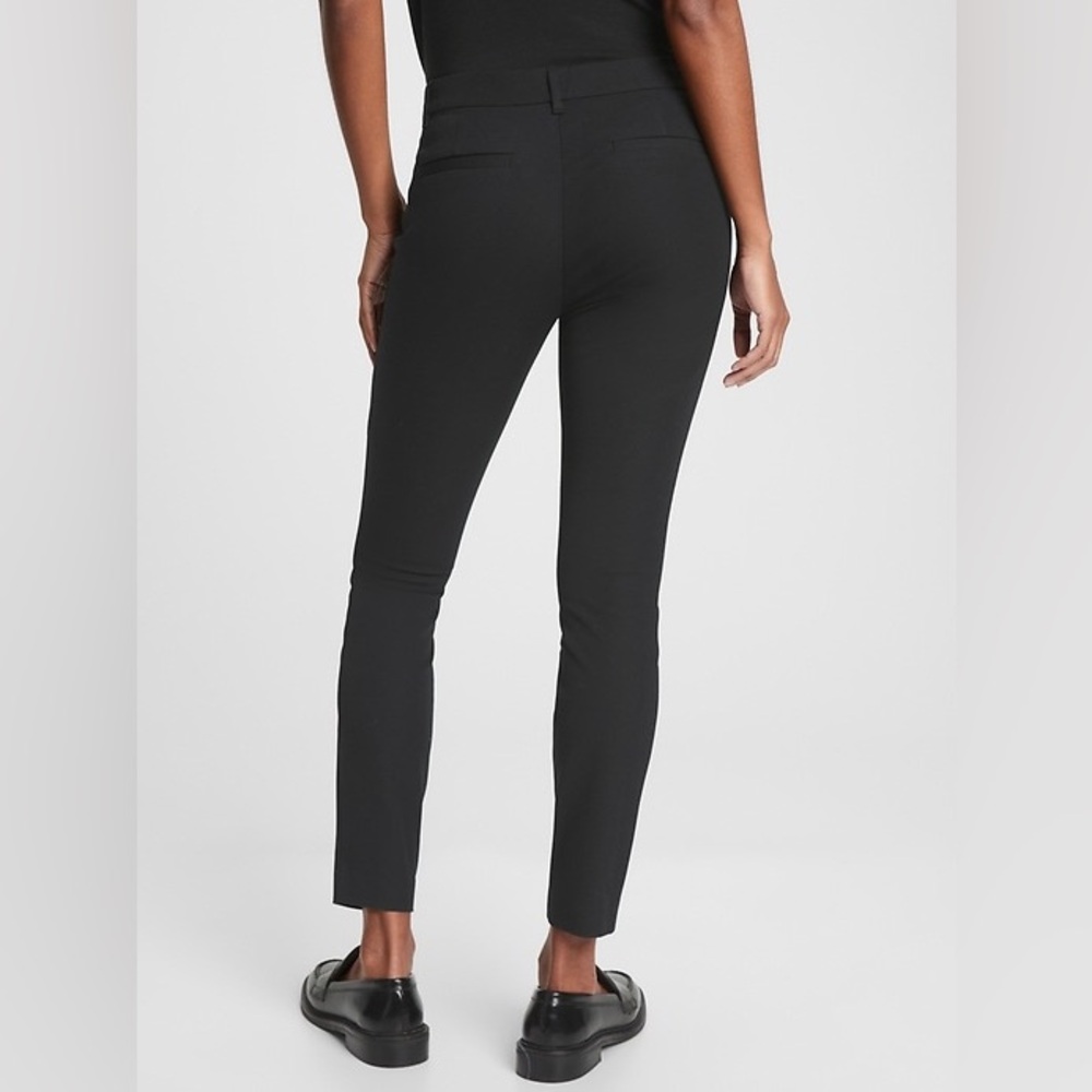 GAP Women’s Bi-Stretch Skinny Ankle Pants Black 14 Reg Large - Picture 2 of 16